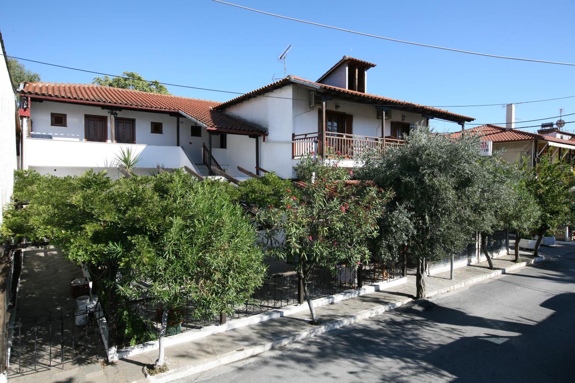 Hotel Theopisti Ouranoupoli Bagian luar foto